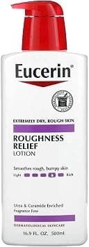 Eucerin Roughness Relief Lotion - Full Body for Extremely Dry, Rough Skin 16.9 fl. oz. Pump Bottle - Best Deal Finder