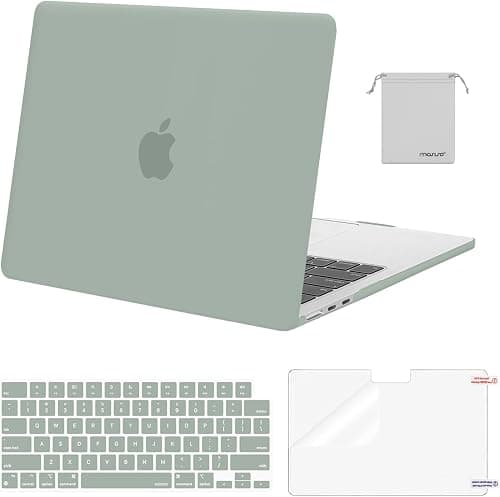 MOSISO Compatible with MacBook Air 13 inch Case 2026, Antique Green on Amazon.ae - Price Tracker