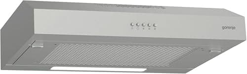 Gorenje WHU629ES/S, 60 cm, Undercabinet Cooker Hood,High Extraction Rate, Re-circulating Hoods, Super Quiet, Silver, 1 Year Warranty on Amazon.ae - Price Tracker