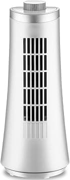 MX Fan Mini Tower Fan Home Tower Fan Silent Fanless Fan Vertical Building Fan,White,13 * 30cm XM The New on Amazon.ae - Price Tracker