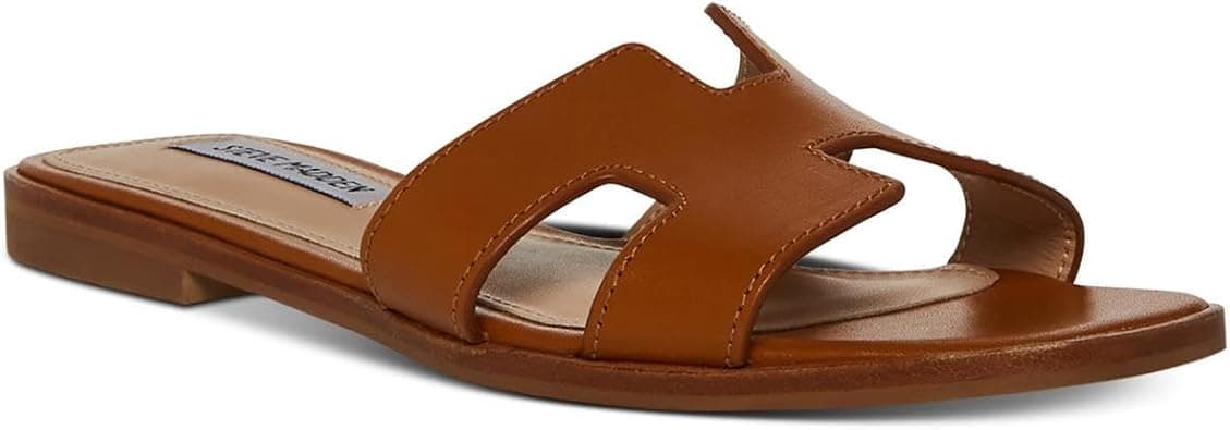 Steve Madden Womens Hadyn Cognac Lea Sandals,EU-38 - Amazon.ae Price Tracker