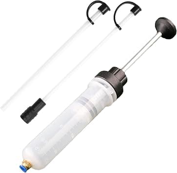 200cc Fluid Extractor, Automotive Fluid Extractor Pump, Oil Extractor/Oil Syringe, Manual Fuel Suction & Filler, Fluid Change Evacuator (7 Oz./0.21 Qt.) على Amazon.ae - متتبع الأسعار