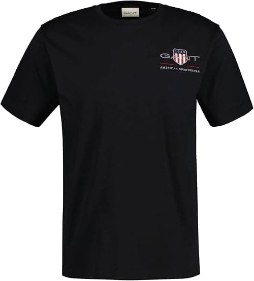 GANT Men 2067004-5 Embroidered Archive Shield T-Shirt on Amazon - Best Deal Finder