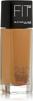 Maybelline New York Maybelline Fit Me Dewy + Smooth Foundation, Golden Beige, 1 fl. oz. (Packaging May Vary) on Amazon.ae - Price Tracker