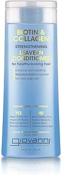Giovanni Biotin & Collagen Leave-In Conditioner | For Healthy Looking Hair | Infused With Natural Botanical Ingredients | Salon Quality & Color Safe | Vegan | 250 Ml on Amazon.ae - Price Tracker