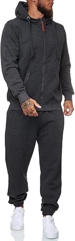 HHGKED Sweat suits men Tracksuits 2 Piece sets Athletic Jogging suits Casual Outfits for men - Best Deal Finder