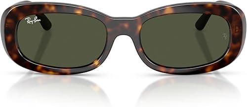 Ray-Ban Women's RB2221 Ritual Oval Sunglasses, Havana/Green, 53 mm on Amazon.ae - Price Tracker