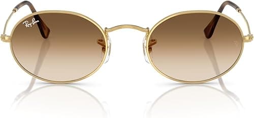 RAY-BAN Unisex's Oval Sunglasses, Arista/Clear Gradient Brown, 54 mm on Amazon.ae - Price Tracker