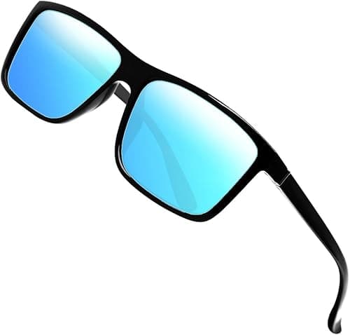 Polarized Sunglasses for Men Driving Mens Sunglasses Rectangular Vintage Sun Glasses For Men/Women on Amazon.ae - Price Tracker