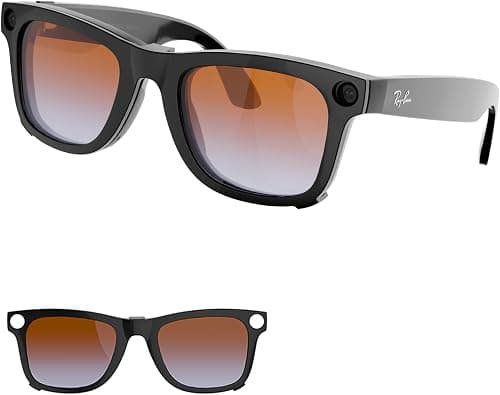 Polarized Clip for Ray-Ban Meta Wayfarer & Gen 2 (RW4008) Discoloration Clip-on for Meta Wayfarer Gen 2 glasses on Amazon.ae - Price Tracker