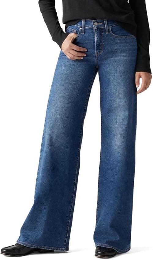 Levi's womens 318 Shaping Wide-leg Jeans (Also Available in Plus) Jeans on Amazon.ae - Price Tracker