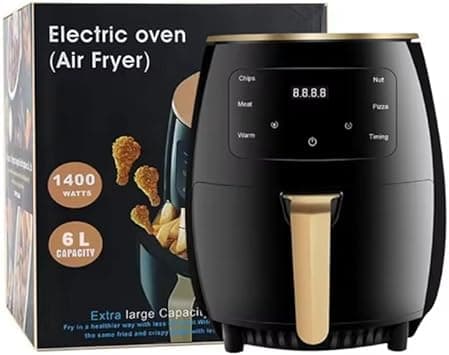 6L Air fryer Multi-functional intelligent touch screen oven Large capacity Electro mechanical deep fryer for home airfryer on Amazon.ae - Price Tracker