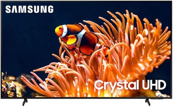Samsung 50-Inch Class 4K Crystal UHD DU8000 Series HDR Smart TV w/Object Tracking Sound Lite, Motion Xcelerator, Ultra Slim Design, Gaming Hub, Alexa Built-in (UN50DU8000, 2024 Model) on Amazon.ae - Price Tracker