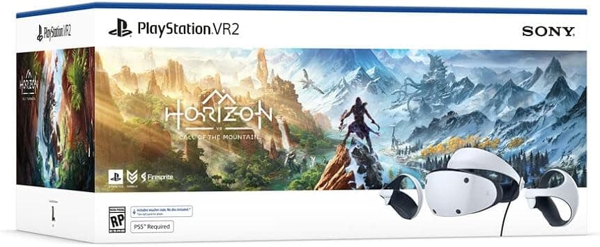 Sony Official PlayStation VR2 + Horizon: Call of the Mountain - Horizon Bundle - IT (PS5) on Amazon.ae - Price Tracker