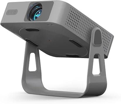 VOPLLS [Netflix Officially & AI Auto Focus] 4K Projector with WiFi and Bluetooth, 3D DoIby Audio & Auto Keystone Video Projector, 600 ANSI Outdoor Movie Projector, 50% Zoom, MAX 300''Display(Grey) on Amazon.ae - Price Tracker
