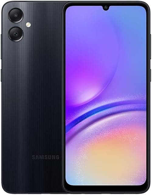 SAMSUNG Galaxy A05 (SM-A055M/DS), 128GB 4GB RAM, Dual SIM, Factory Unlocked GSM, International Version (Wall Charger Bundle) - (Black) on Amazon.ae - Price Tracker