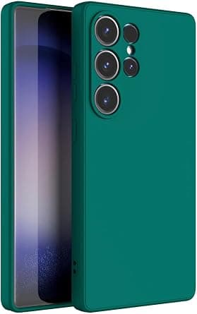 Case for Samsung Galaxy S25 Ultra Cover Green Slim Fit Soft Back TPU Cover Flexible Silicone Cover Matte for Samsung Galaxy S25 Ultra by Emodil ® (Green) on Amazon.ae - Price Tracker