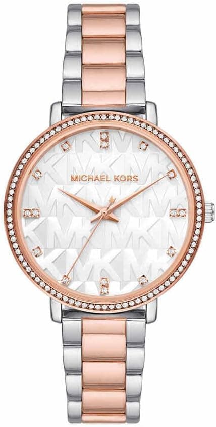 Michael Kors Women's Watch Pyper, 38 mm Case Size, Three Hand Movement, Stainless Steel Strap on Amazon.ae - Price Tracker