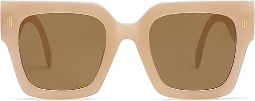 SOJOS Vintage Oversized Square Sunglasses for Women,Retro Womens Luxury Big Large Sun Glasses UV400 SJ2194 on Amazon.ae - Price Tracker