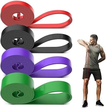 SKY-TOUCH Resistance Bands Set, Exercise Band Pull UP Assist Bands,Stretching Straps with Door Ancher and Handles, for Strength Training, Stretching, Home Workouts, and CrossFit, Men and Women3 - Amazon.ae Price Tracker