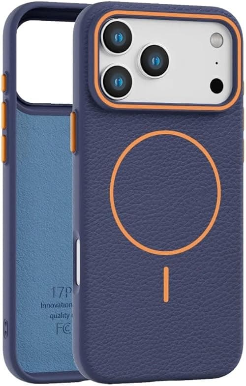 Case 17 Pro Max, TPU Shock-Absorbent Basic Cover, case cover (2025) - (Blue and Orange) على Amazon.ae - متتبع الأسعار