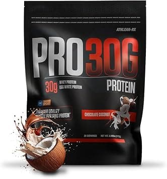 ATHLEAN-X PRO-30G, Premium Whey Protein Isolate Powder, Chocolate Coconut, Gluten-Free, Low Sugar, 30g of High Protein Powder for Muscle Recovery & Growth on Amazon.ae - Price Tracker