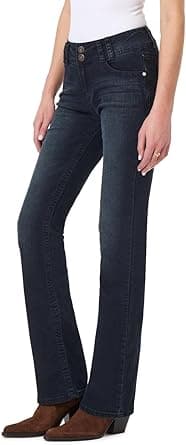 WallFlower Women's Junior Denim Luscious Curvy Bootcut Jean on Amazon.ae - Price Tracker