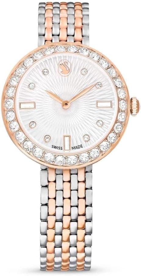 Swarovski Certa Stainless Steel Swiss Analog Watch with Crystals for Women, Rose Gold on Amazon.ae - Price Tracker