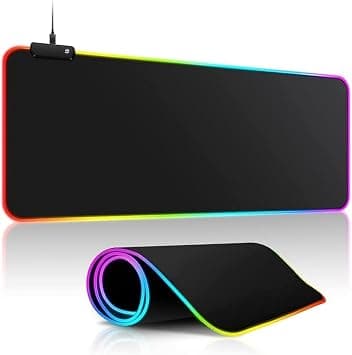RGB Gaming Mouse Pad - Transform Your Gaming Experience, 12 Lighting Modes, 2 Brightness Levels, Anti-Slip Waterproof Surface, Large Extended Mouse Mat (31.5 x 11.8 Inch) on Amazon.ae - Price Tracker