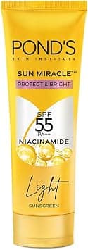 POND's Serum Boost Sunscreen For All Skin Types Prevent And Fade Dark Patches With The Power Of Spf 55 And Niacinamide-C Serum 50G, Pack Of 1 - Best Deal Finder