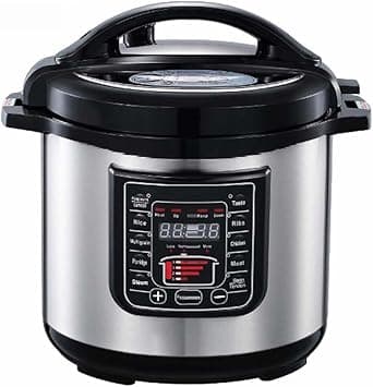 Digital Smart Pressure Cooker, 6L, Multi-Function Electric Rice Cooker, Non-Stick, Stainless Steel on Amazon.ae - Price Tracker