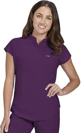 KOI womens Ari Top Medical Scrubs Shirt - Best Deal Finder