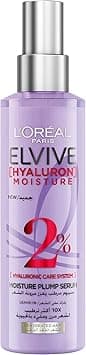 L’Oréal Paris Elvive Hyaluron Moisture Moisture Plump Serum 150ml For Dehydrated Hair + Detangling Brush on Amazon.ae - Price Tracker
