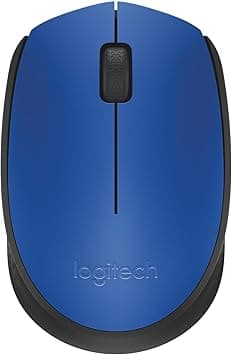Logitech M171 Wireless Mouse for PC, Mac, Laptop, 2.4 GHz with USB Mini Receiver, Optical Tracking, 12-Months Battery Life, Ambidextrous - Blue on Amazon.ae - Price Tracker