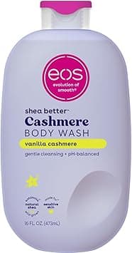 eos Shea Better Cashmere Body Wash, Vanilla Cashmere, Moisturizing and Nourishing, pH Balanced Creamy Gel Formula, Paraben &amp; Phthalate Free, Sensitive Skin,16 fl oz on Amazon.ae - Price Tracker