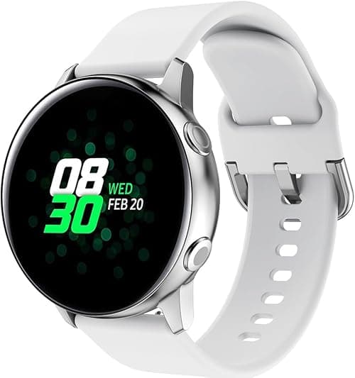 Silicone Strap for Amazfit Bip 6/5 Unity/GTR 4/3/3 Pro/2/Balance 46 mm/Balance 2/Helio, 22 mm Sports Wristbands, Watch Strap, Replacement Strap for Amazfit Stratos 3/2/2S/Pace/Active Max على Amazon.ae - متتبع الأسعار