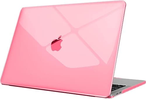 Fintie Case for MacBook Pro 13 Inch A2338(M2 M1) A2251 A2289 A2159 A1989 A1706 A1708 (2016-2021 2022 2023 Release) with/Without Touch Bar- Snap On Hard Shell Case Cover, Crystal Pink on Amazon.ae - Price Tracker