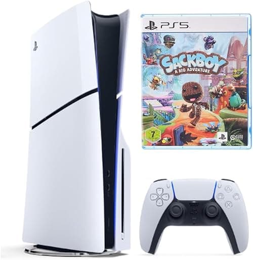 Sony PlayStation 5 Slim Disc Console + Sackboy: A Big Adventure (PS5) -International Version on Amazon.ae - Price Tracker