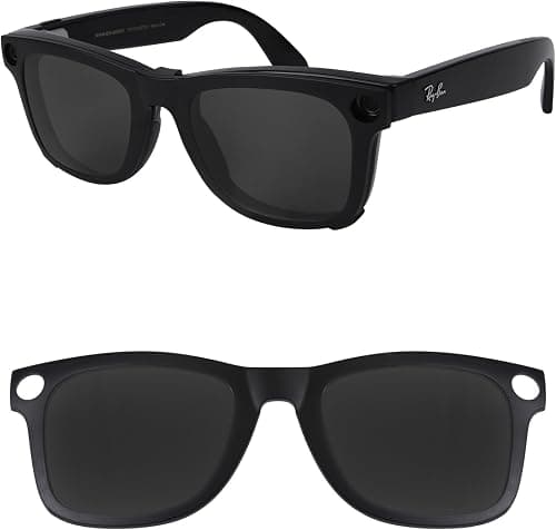 Polarized External Mount Clip-on for Ray-Ban Meta Wayfarer RW4006 & Gen 2 RW4012 50-22 for Men Women UV Protection على Amazon.ae - متتبع الأسعار