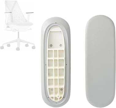M.one Arm Pads Caps Replacement for Herman Miller Sayl Office Chair, Fixed and Height-Adjustable Armrest, Light Gray Vinyl (1-Pair) on Amazon.ae - Price Tracker