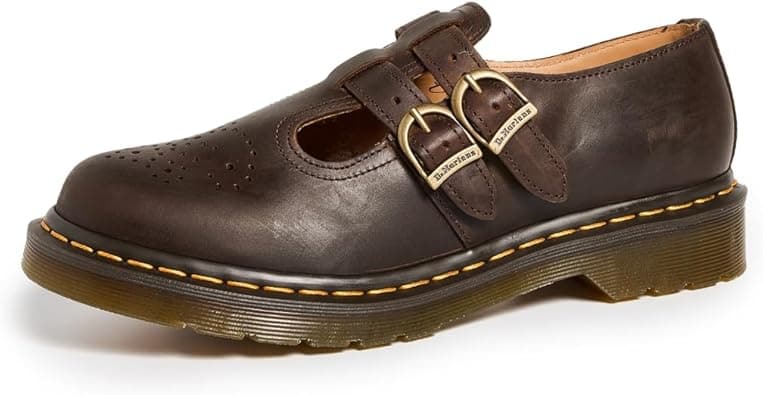 Dr. Martens - Women's Polley Slip Resistant Service Shoes, Black Industrial Full Grain - Amazon.ae Price Tracker