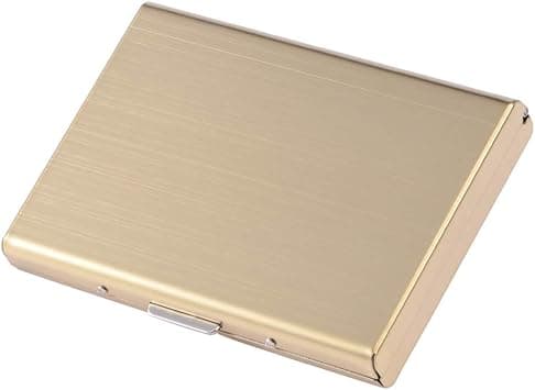 EASTNIGHTS RFID Credit Card Holder for Women and Men, Stainless Steel Credit Card Wallet for Holding Debit Card and ID Card (Gold) on Amazon.ae - Price Tracker