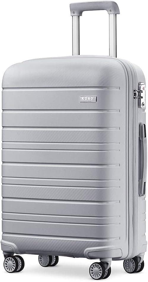 Kono Lightweight Hard Shell Suitcase Travel Carry On Luggage on Amazon - Best Deal Finder