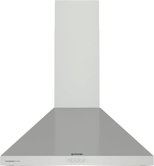 Gorenje WHC624EX 60cm Built-In Wall Cooker Hood, 680 m³/h Extraction, Pyramid Design, LED Lighting, Stainless Steel on Amazon.ae - Price Tracker