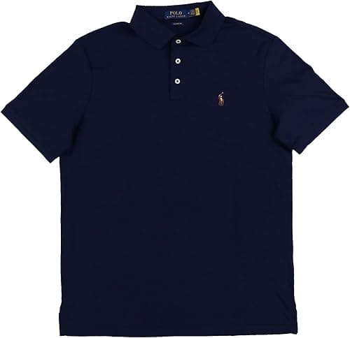 Polo Ralph Lauren Mens Classic Fit 3 Button Interlock Polo Shirt on Amazon.ae - Price Tracker