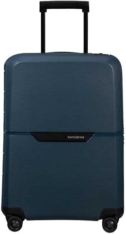 Samsonite Magnum Eco Suitcase, 4 Spinner Wheels, Polypropylene, Removable Divider Pads|Recyclex Material Technology|3 Point Locking System|ID Tag - 5 Years International Warranty - Best Deal Finder