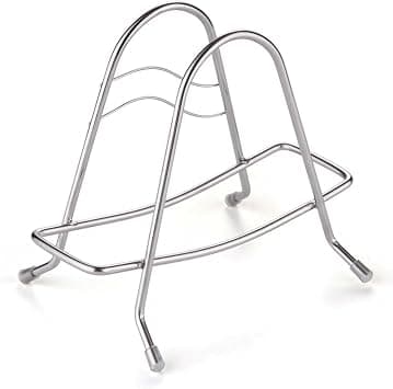Pan Lid Holder Cabinet, Stainless Steel, Pan Lid Organiser, Multifunctional Slots, Pot Lid Organiser, Rack, Chopping Board Stand, Countertop Organiser على Amazon.ae - متتبع الأسعار