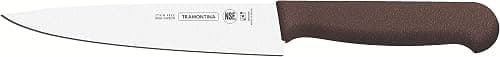 Tramontina Professional 10 Inches Meat Knife with Stainless Steel Blade and Brown Polypropylene Handle with Antimicrobial Protection on Amazon.ae - Price Tracker
