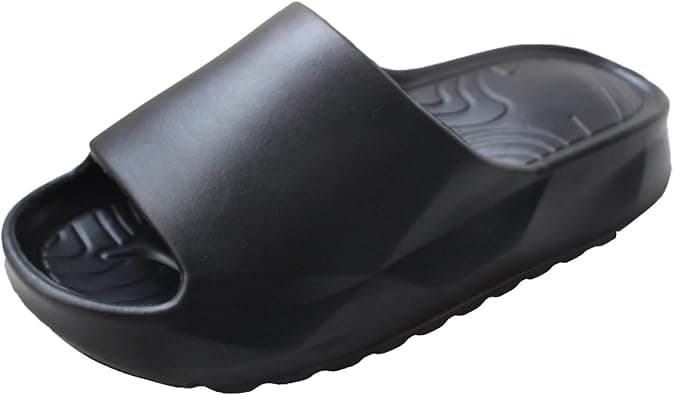 Unisex EVA Cloud Slides, Thick Sole Quick-Dry Shower Slippers على Amazon.ae - متتبع الأسعار