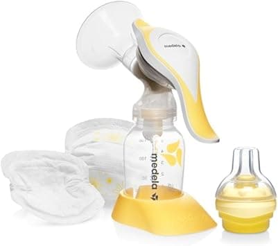 Medela Harmony Manual Breast Pump - Compact Design with PersonalFit Flex and Stimulation Function on Amazon.ae - Price Tracker